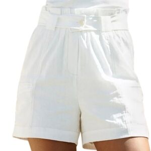 Anthropologie Moon river cinched waist shorts Sz S EUC